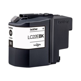 Tinta Original BROTHER LC22EBK Negro (2. 4K)