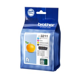 Tinta Original BROTHER LC3211 BK C M Y Multipack