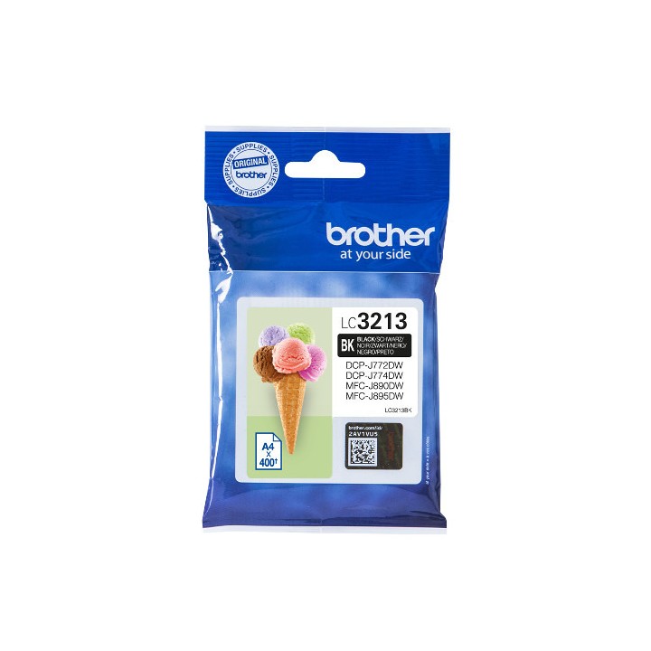 Tinta Original BROTHER LC3213BK Negro (0. 4K)