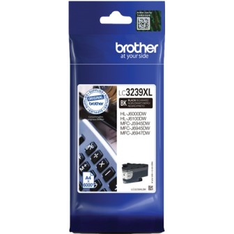 Tinta Original BROTHER LC3239XLBK Negro (6K)