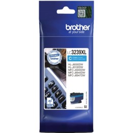 Tinta Original BROTHER LC3239XLC Cyan (5K)