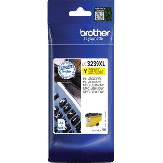 Tinta Original BROTHER LC3239XLY Amarillo (5K)