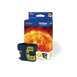 Tinta Original BROTHER LC980Y Amarillo (0. 26K)