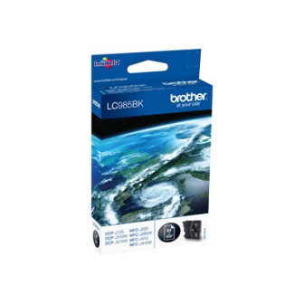 Tinta Original BROTHER LC985BK Negro (0. 3K)