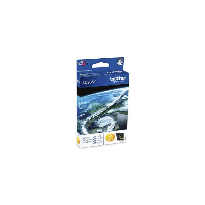 Tinta Original BROTHER LC985Y Amarillo (0. 26K)