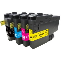 Tinta Compatible BROTHER LC3237BK Negro (3k)