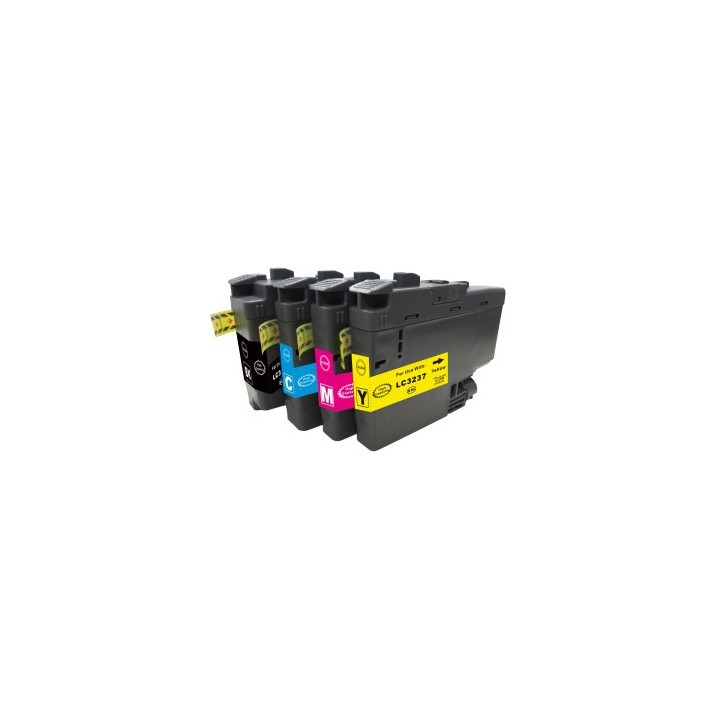 Tinta Compatible BROTHER LC3237BK Negro (3k)