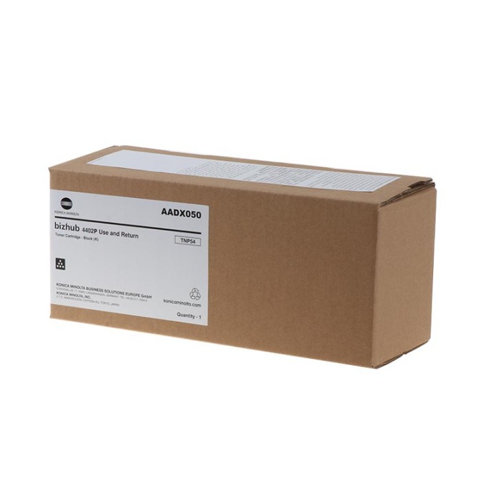 Toner Original KONICA MINOLTA TNP54 AADX050 Negro para Bizhub 4402P (25k)