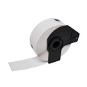 DK11203 BROTHER Etiquetas Adhesivas Compatibles- 17x87 mm - 300 Uds. - Texto Negro fondo Blanco