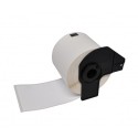 DK11234 BROTHER Etiquetas Adhesivas Compatibles - 60x86 mm - 260 Uds. - Texto Negro fondo Blanco