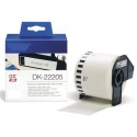 DK22205 BROTHER Etiquetas Adhesivas Compatibles - 62mm x 30 48 metros - Texto Negro fondo Blanco