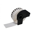 DK22210 BROTHER Etiquetas Adhesivas Compatibles - 29mm x 30 48 metros - Texto Negro fondo Blanco