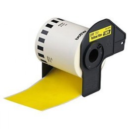 DK22606 BROTHER Etiquetas Adhesivas Compatibles - 62mm x 15 24 metros - Texto Negro fondo