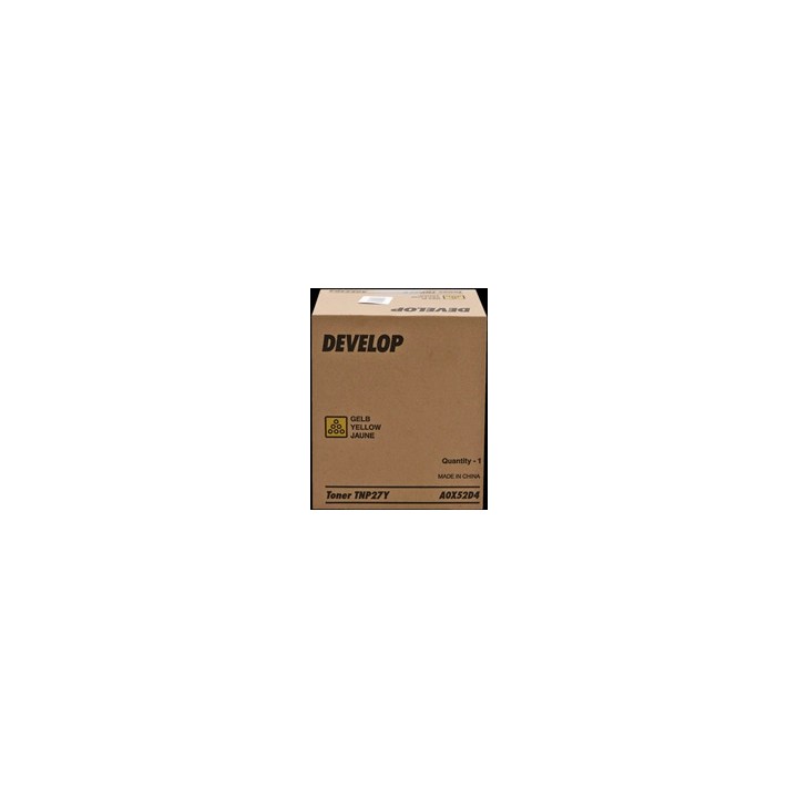 Toner Original DEVELOP TNP27Y A0X52D4 Amarillo para Ineo +25