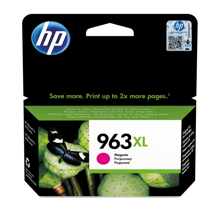 Tinta Original HP 963XL 3JA28AE Magenta para Officejet 9010 (1. 6k)