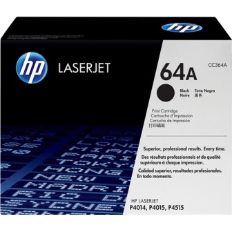Toner Original HP CC364A (64A) Negro para Laserjet P4014 P4015 P4515