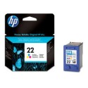 DESCATALOGADO - Tinta Original HP 22 C9352AE Tricolor