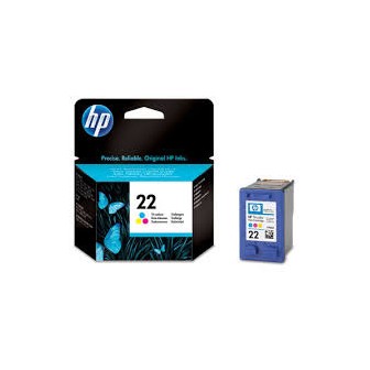 DESCATALOGADO - Tinta Original HP 22 C9352AE Tricolor