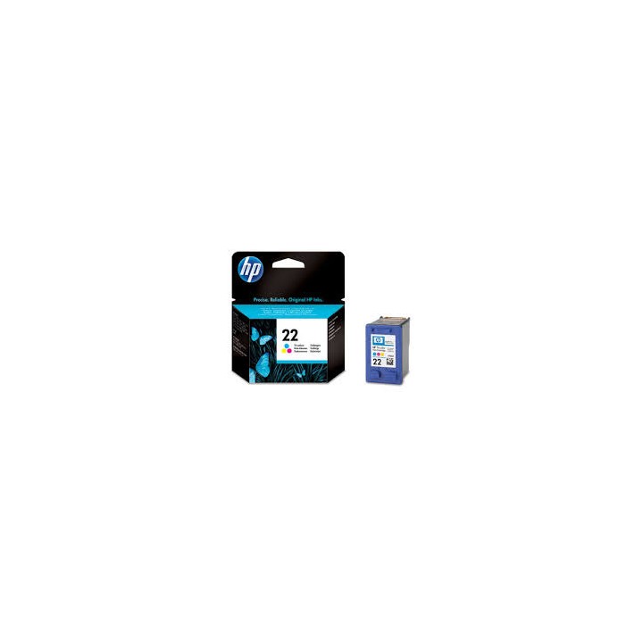 DESCATALOGADO - Tinta Original HP 22 C9352AE Tricolor