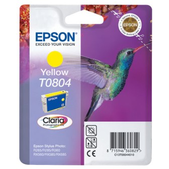 Tinta Original EPSON T0804 C13T08044011 Amarillo