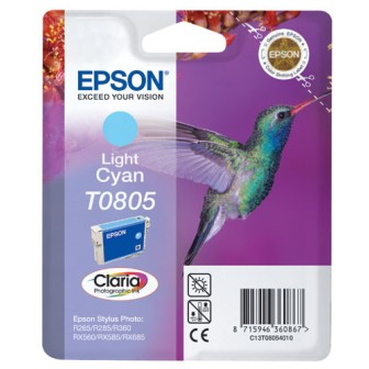 Tinta Original EPSON T0805 C13T08054011 Cyan Light