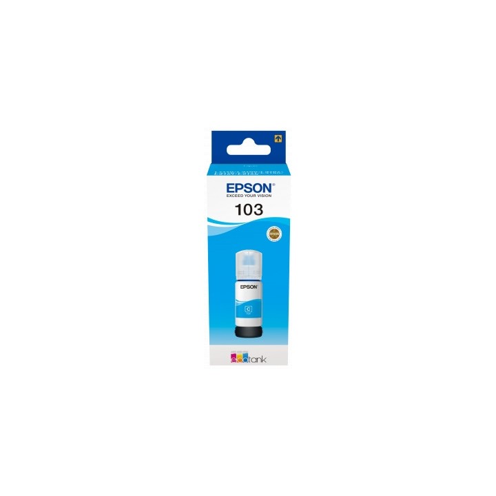 Botella de Tinta Original EPSON 103 C13T00S24A10 Cyan