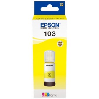Botella de Tinta Original EPSON 103 C13T00S44A10 Amarillo