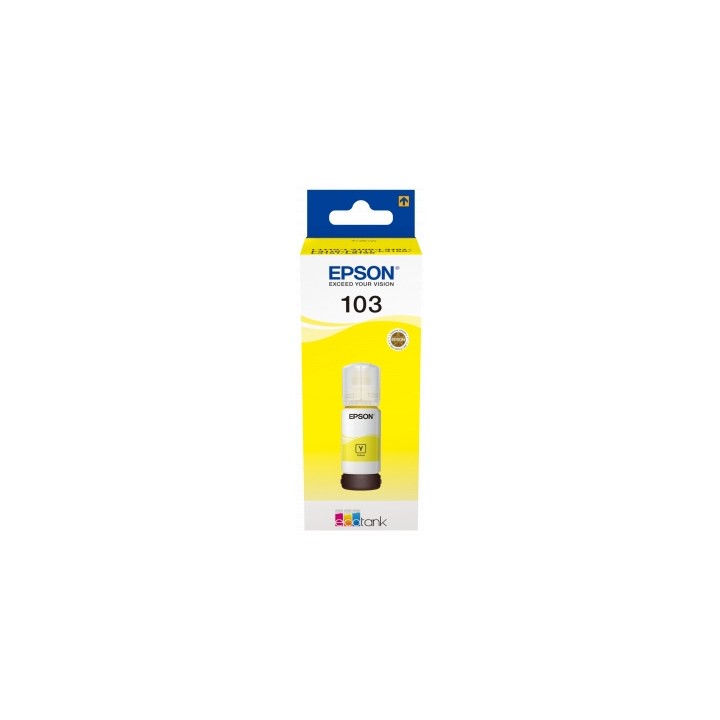 Botella de Tinta Original EPSON 103 C13T00S44A10 Amarillo