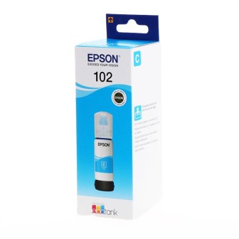 Botella de Tinta Original EPSON 102 C13T03R240 Cyan