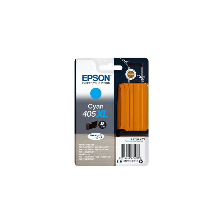 Tinta Original EPSON 405XL C13T05H24010 Cyan