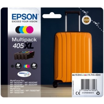 Tinta Original EPSON 405XL C13T05H64010 Multipack 4 Cartuchos