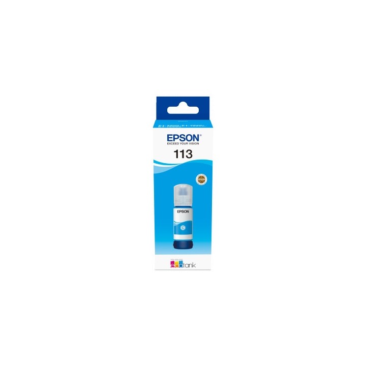 Botella de Tinta Pigmentada Original EPSON 113 C13T06B240 Cyan