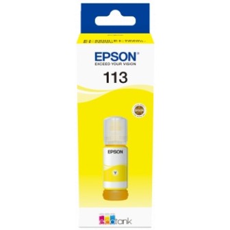 Botella de Tinta Pigmentada Original EPSON 113 C13T06B440 Amarillo