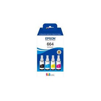 Botella de Tinta Original EPSON 664 C13T664640 Multipack