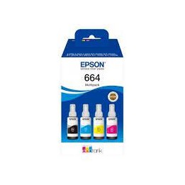 Botella de Tinta Original EPSON 664 C13T664640 Multipack