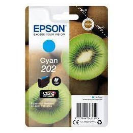 Tinta Original EPSON 202 T02F2 C13T02F24010 Cyan