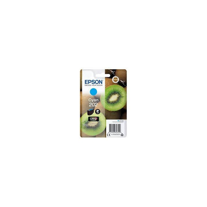 Tinta Original EPSON 202 T02F2 C13T02F24010 Cyan