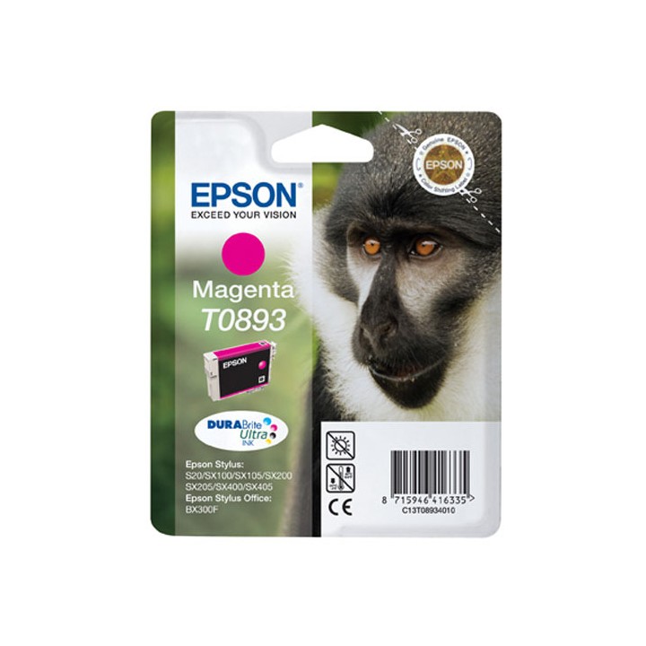 Tinta Original EPSON T0893 C13T08934011 Magenta