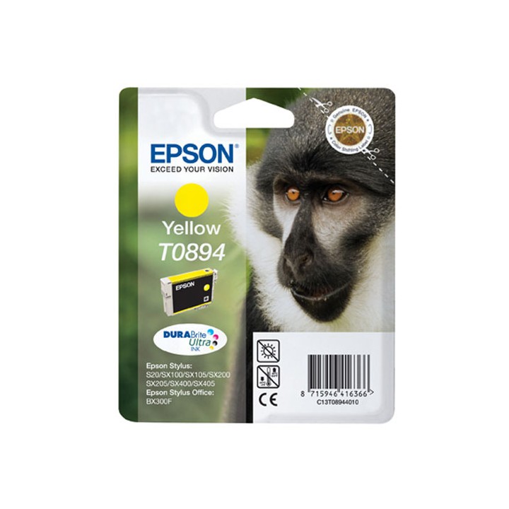 Tinta Original EPSON T0894 C13T08944011 Amarillo