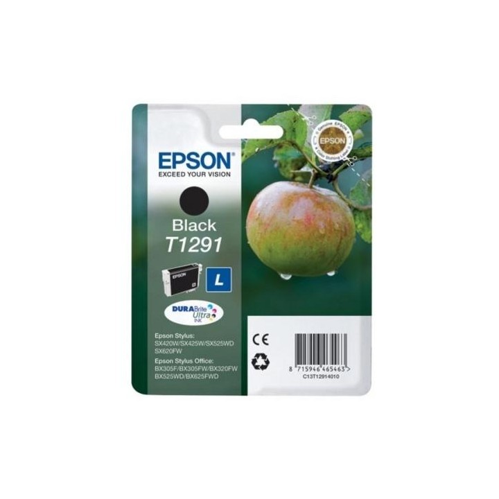 Tinta Original EPSON T1291 C13T12914010 Negro