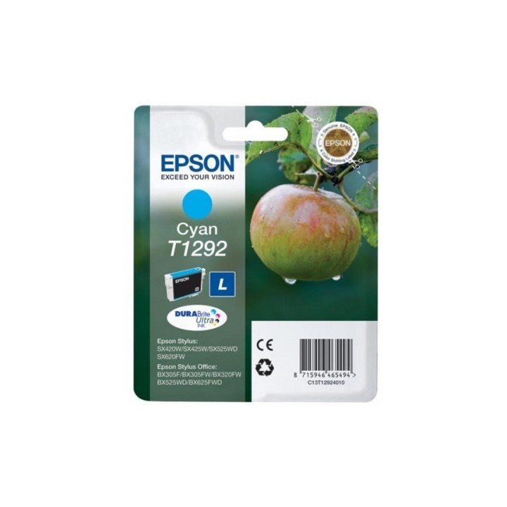 Tinta Original EPSON T1292 C13T12924010 Cyan