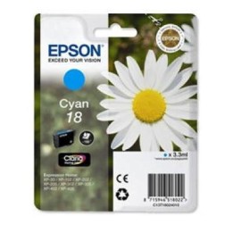 Tinta Original EPSON 18 T1802 C13T18024010 Cyan