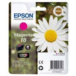 Tinta Original EPSON 18 T1803 C13T18034010 Magenta