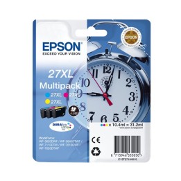 Tinta Original EPSON T2715 C13T27154010 Multipack 3 Cartuchos