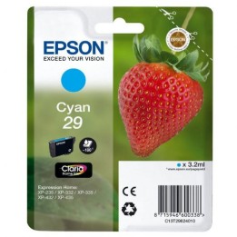 Tinta Original EPSON 29 T2982 C13T29824012 Cyan