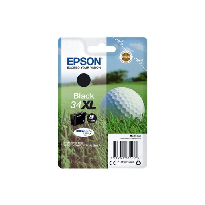 Tinta Original EPSON T3471 C13T34714010 Negro