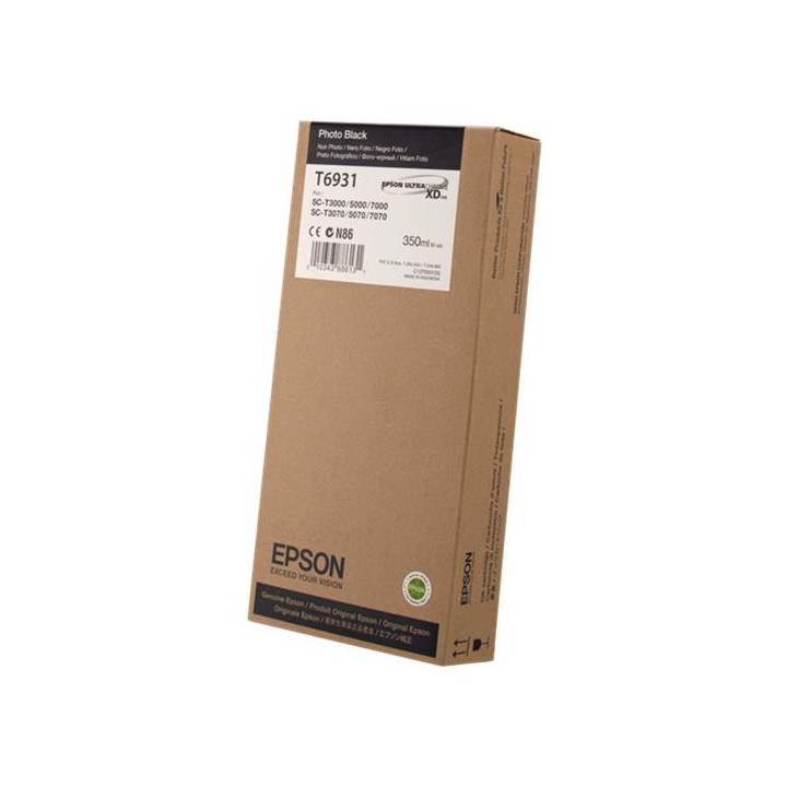 Tinta Original EPSON T6931 C13T693100 Negro Photo (350 ml)