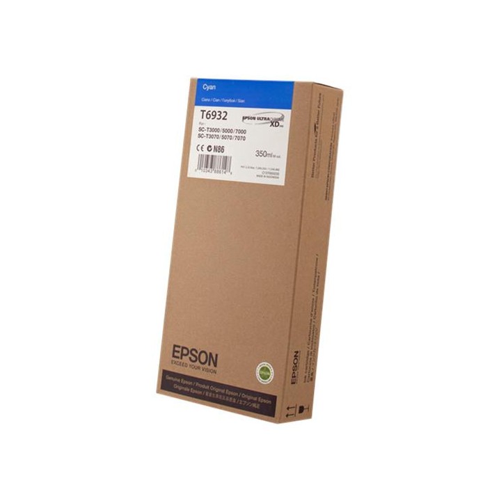 Tinta Original EPSON T6932 C13T693200 Cyan (350 ml)