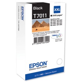 Tinta Original EPSON T7011 C13T70114010 Negro