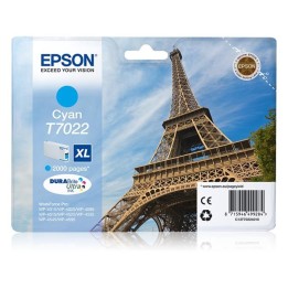 DESCATALOGADO - Tinta Original EPSON T7022 C13T70224010 Cyan